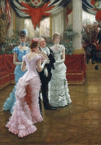 Provinsens unga damer ca 1885