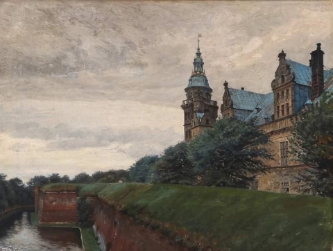 Landschaft mit Schloss Kronborg