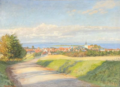 Ansicht von Rosköbing 1916
