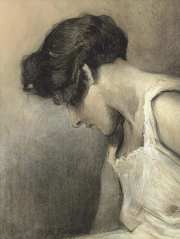 Портрет девушки 1920