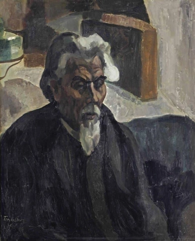 Porträt von Jan Toorop 1925