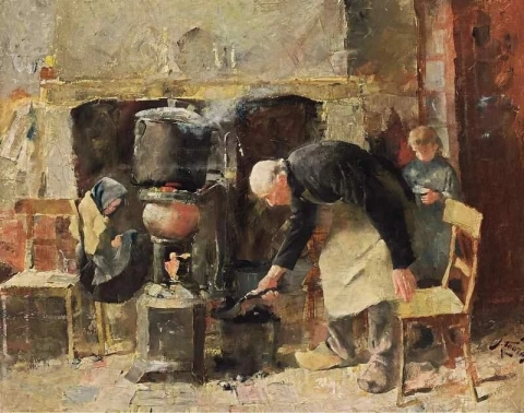 准备饭菜 1883