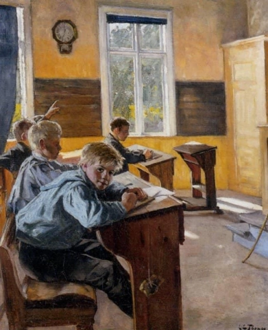 教室にて 1888