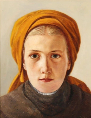 Portrett Av En Kvinne