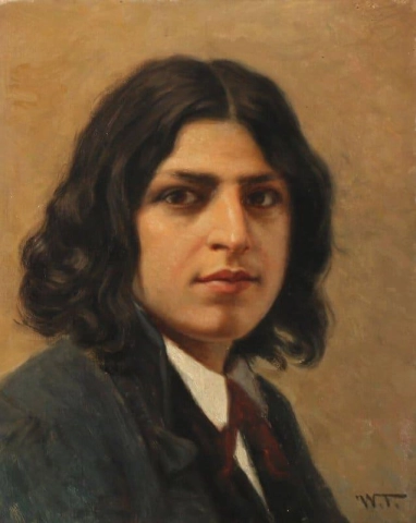 retrato de un hombre joven