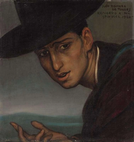 예술가의 아들 라파엘 로메로의 초상, 1917년