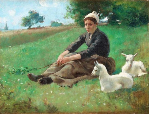 Shepherdess 1882