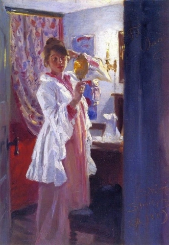 Interior With Marie Kroyer