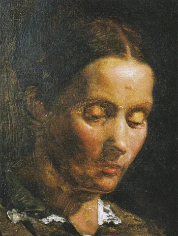 Portr T Af Elen Cecilie Gjesdahl 1869