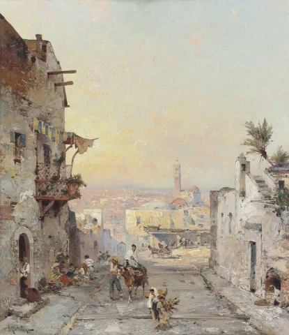 Vista de Siracusa Sicilia