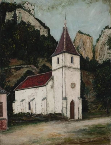 普罗旺斯教堂，约 1916 年