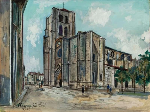 Notre-Dame D Esperance-kyrkan i Montbrison