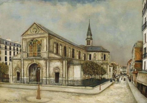 ノートルダム ド クリニャンクール教会 1911 年頃