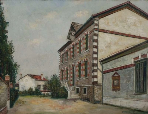 学校，约 1917 年