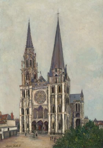 Chartres Cathedral Ca. 1912-14