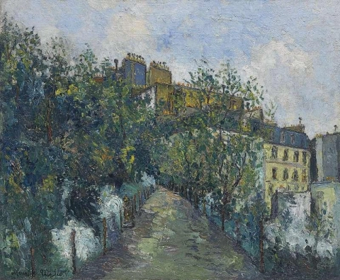 Saint-Pierre Square i Montmartre ca 1908