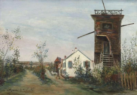 O antigo moinho em Sannois