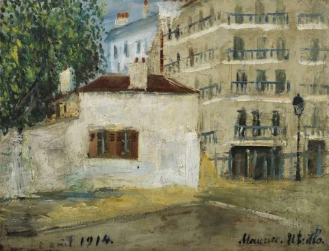 Huset til Berlioz Montmartre 1914