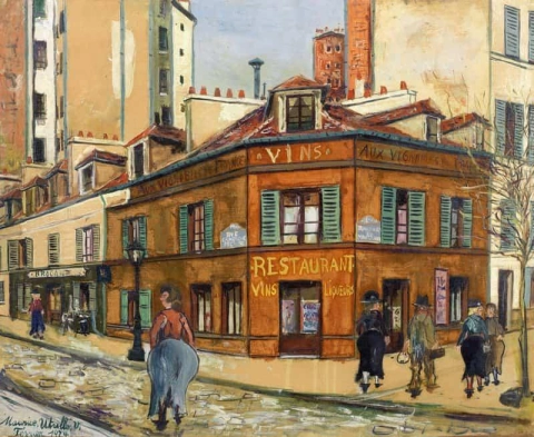 Montparnasse i Paris 1924