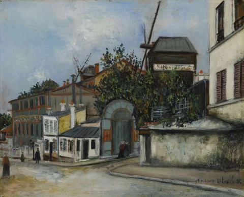 Moulin De La Galette 1919 circa