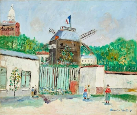 Moulin De La Galette 1951 circa