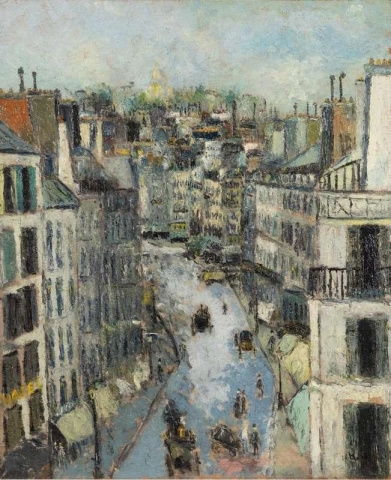 Rue Lepic a Montmartre circa 1909-10