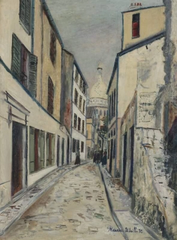 Rue Saint-rustique Ca. 1919