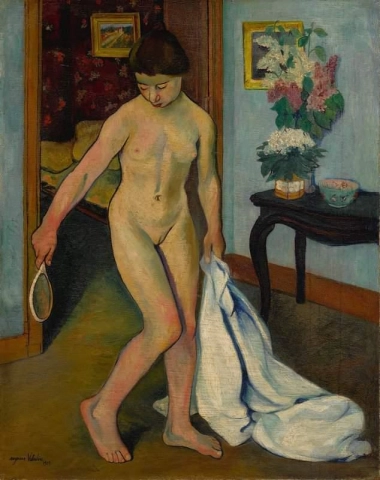 Naken i spegeln 1916-17