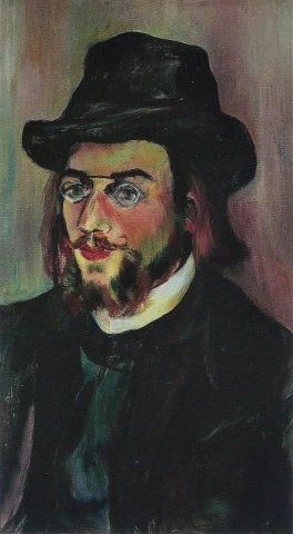 Porträtt av Erik Satie 1893