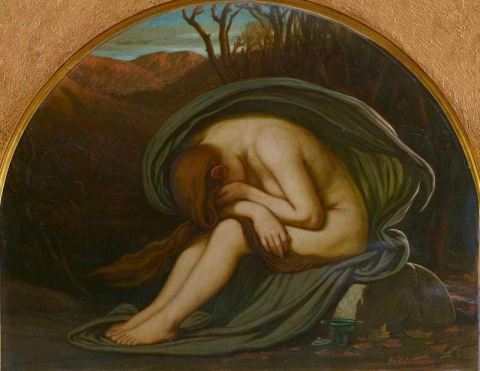 Maddalena piange 1901