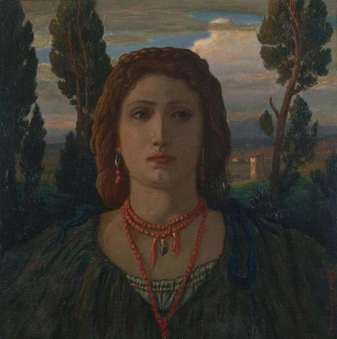 The Coral Necklace Italy 1898