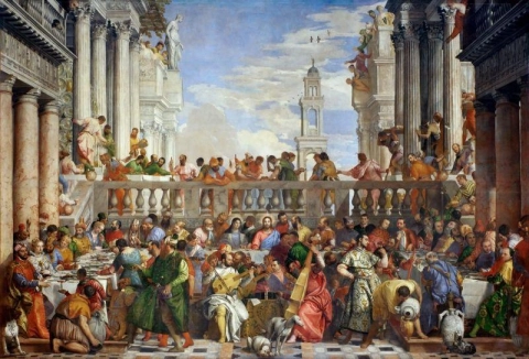 Veronese The Wedding på Cana.original