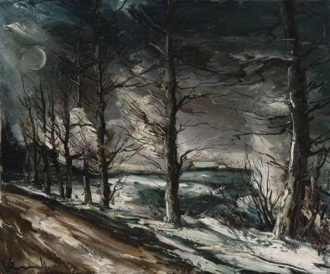 雪上の月明かり 1936～1938 年頃