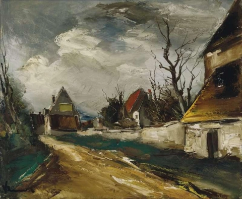 Bauernhof in der Normandie ca. 1938-40