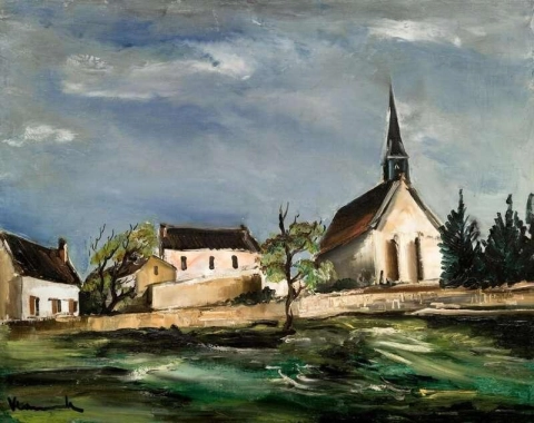 L Eglise Du Village Ca. 1927