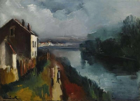 House By The Water Ca. 1914