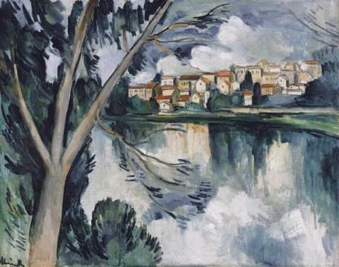 Landscape Of Bougival 1911