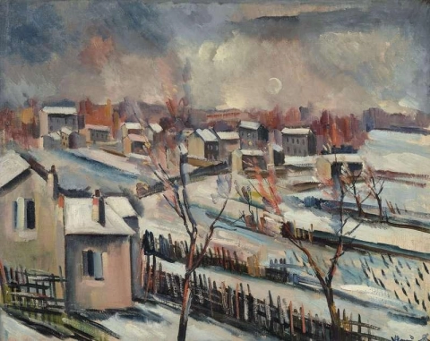 Snow Landscape Ca. 1912
