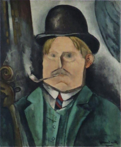 Portret van de kunstenaar