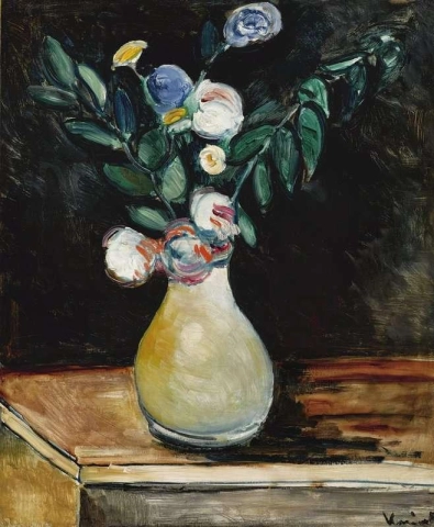 Vase med blomster 1908