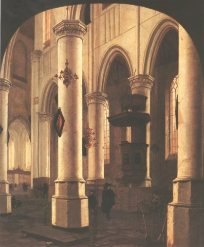 Vliet Hendrick Corneliszin kirkon sisustus
