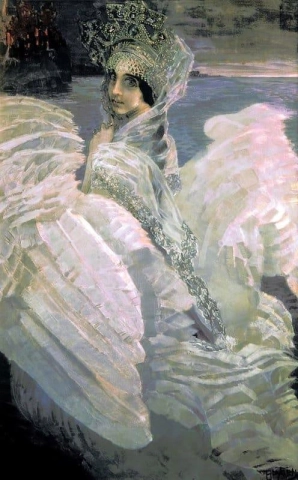 Nadezhda Zabela-vrubel como Tsarevna-pájaro cisne 1900