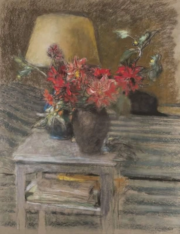 Blommor på ett bord 1931