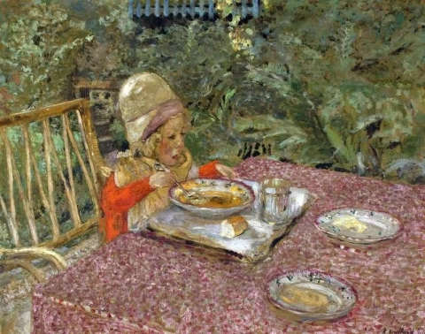 O almoço de Petit Jean Gosset na Normandia, 1911