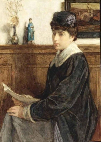 Portret Van Elisabeth Gijsberta Koopman 1900-24