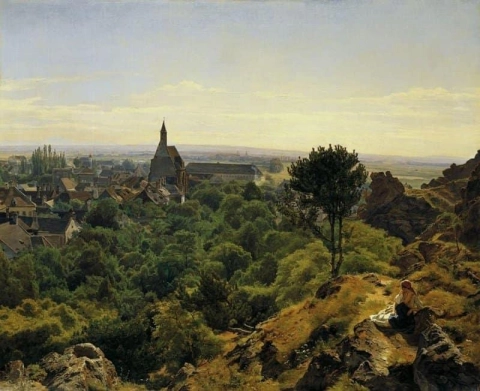 Ansicht von Mödling 1848