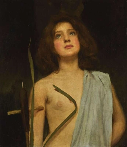 Un giovane santo 1874 circa