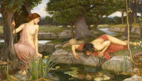 Эхо и Нарцисс 1903