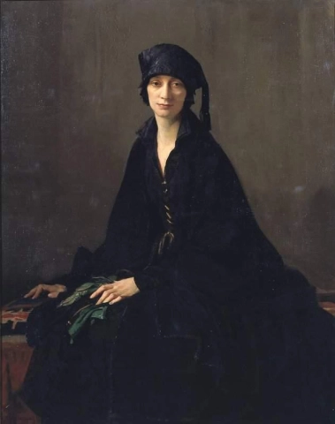 Una signora in nero 1922