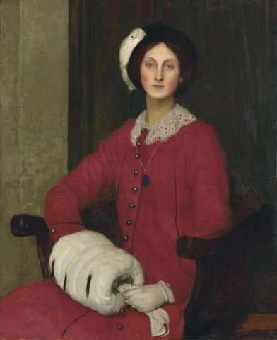 Retrato de Hilda Spencer Watson 1910